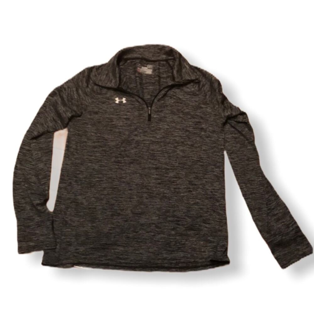 Under armour quarter zip gray  Small